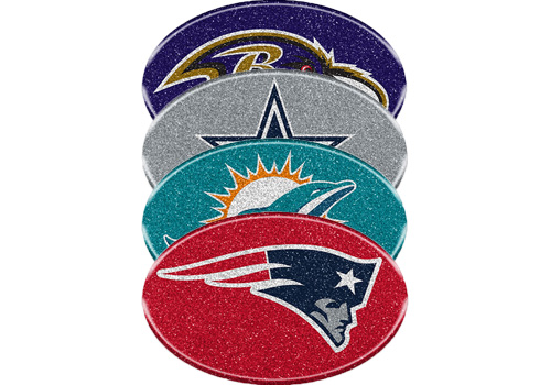 Team Promark NFL Team Color Bling Emblem Team Promark NFL Team Color Bling Emblem